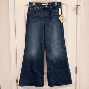 The Tomcat Roller Skimp High Rise Wide Leg Jeans in Perfectly Imperfect size 28